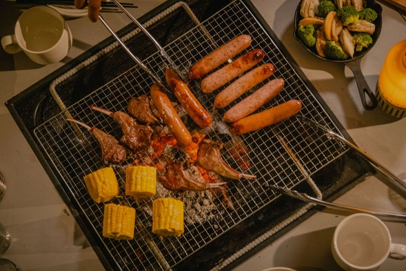 【BBQ機材付】お子様歓迎♪プライベート空間で仲間や家族と「わくわく」できる（駐車場無料）